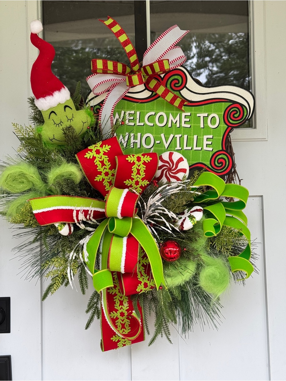 Whimsical Christmas Wreath